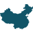 China Weltkarte Icon